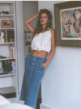 Le Jean skirt